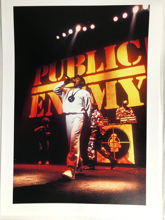 CHUCK D Public Enemy - London 1987